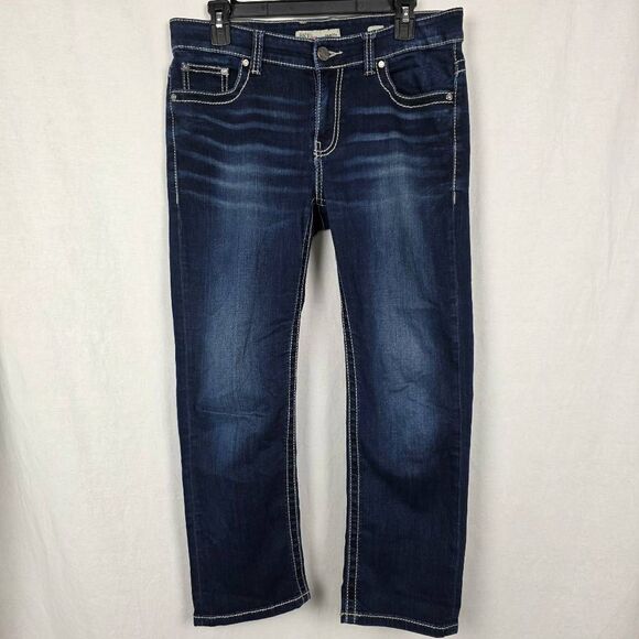 BKE Denim Dakota Jeans 29R Straight Leg Stretch - Picture 1 of 9